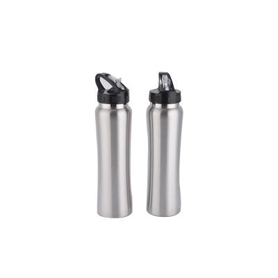 China Viable High Quality Wholesale Stainless Steel Sports Single Wall Water Bottle for sale