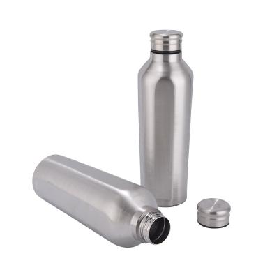 China 2021 Viable Best Hot Selling Single Wall Stainless Steel Water Bottle for sale