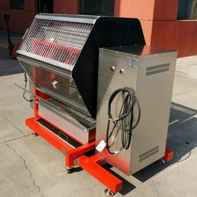 China High Efficiency Outdoor Portable Revolving Gas Barbecue Charcoal Rotisserie BBQ Rotary Grill for sale