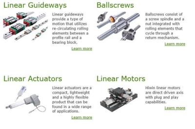 China HIWIN Bearing  Linear Guideways for sale