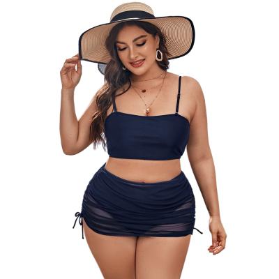 China High Quality Breathable Sport Bikini Plus Size 3 Piece Swimwear Women Swimsuit Bikini for sale