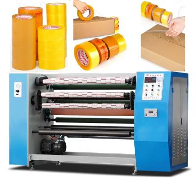 China Factory LG-618 OPP adhesive tape slitting and rewinding machine for sale