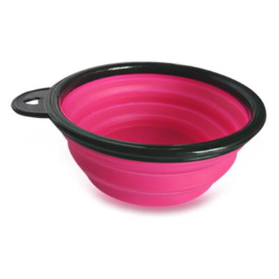 China Water Viable High Quality Material TPR Dog Bowl Anti-clogging Portable Travel Pet Bowl Portable Collapsible Bowl for sale