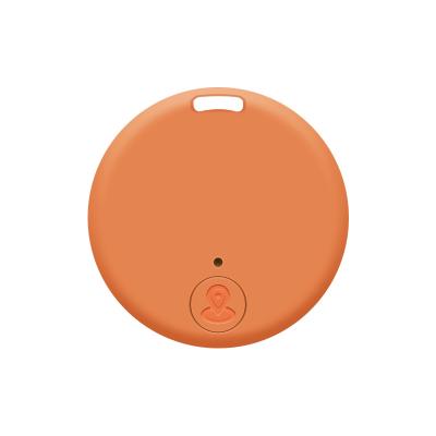 China Portable Round BT5.0 Mini Pet Tracker Smart Automatic Anti-lost Device Alarm For IOS Android Phone Key Finder GPS Tracker 38*38*7mm for sale