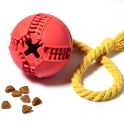 China Stocked Durable Natural Rubber Dog Chew Toys Brushing Chew Toy For Aggressive Chewers Stick Indestructible Doggy Toothbrush Dental Care for sale