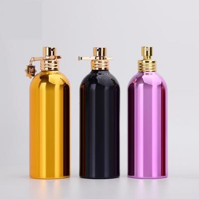 China Fancy Perfume Atomizer Sprayer Eco-friendly and Recyclable Material Most Popular UV Coating Aluminum Bottle for sale