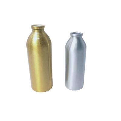 China Factory Wholesale Metal Material Eco - Friendly And Recyclable Aluminum Perfume Bottle With 15mm Crimping Pump for sale