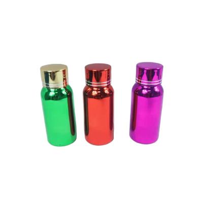 China Luxury UV Coating Glossy Perfume 20ml 30ml 50ml 100ml Silk Printing Cosmetic Aluminum Bottles Eco-friendly and Recyclable Material with Metal Cap for sale