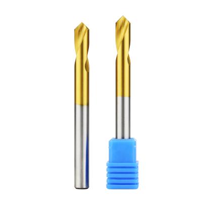 China Metal Drilling 120 Titanium-Plated High Speed ​​Steel Centering Drill 3mm-25mmx90 60 Positioning Drill Suitable For Metal Processing for sale