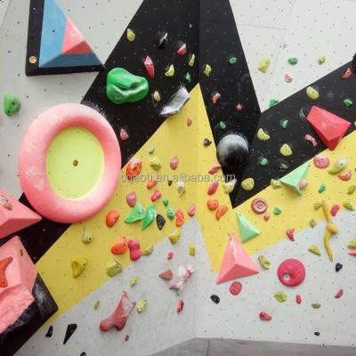 China NO Inflatable Indoor Outdoor Rock Climbing Walls With Climbing Holds for sale