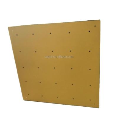 China 1000*1000mm GRP Material Flat Rock Climbing Wall Panels For Outdoor Projects for sale