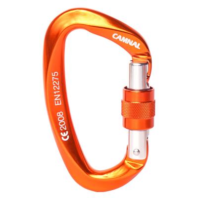 Chine Carabiner en forme de D de 99 mm certifié CE, adapté à diverses activités d'escalade à vendre