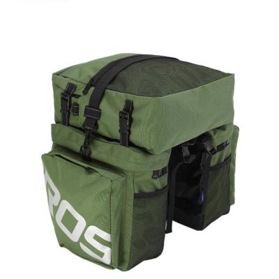 China Multifunctional Recycling Waterproof Bag 42x41x5.5cm Bicycle Pannier Bike Bicycle Saddle Carrying Bag for sale