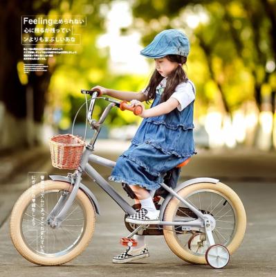 중국 kids bike 2021 new kids bike 16/20 inch kids bikes boys and girls bicycles with training wheels 판매용