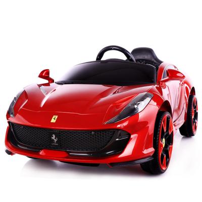 中国 Ride On Toy New Children's Electric Car Baby Toy Four-wheeled Remote Control Car Can Rest 販売のため