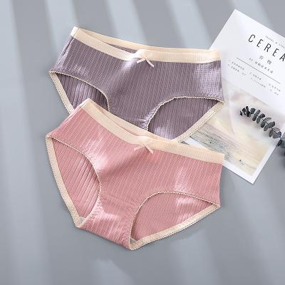 China Breathable Women Sexy Panties Fashion Cotton Soft Underwear For Ladies Cotton Panties for sale