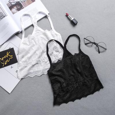 China Anti Static Anti Static Lace Chest Wrap Invest Unlined No Pads Brief Comfort Girls Kids Bralette Simple Elastic Bra for sale