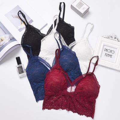 China 2021 New Design Breathable Sexy Lace Bralette for sale