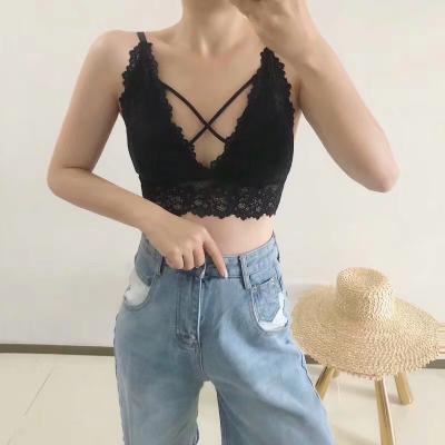 China 2021 New Design Breathable Sexy Lace Bralette for sale