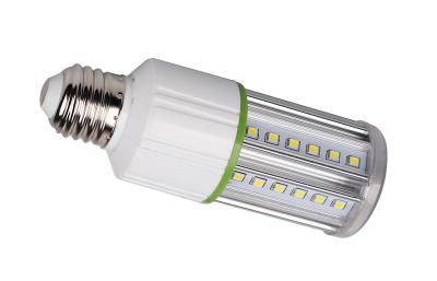 China El bulbo polvoriento 5Watt 600lm de la prueba IP64 LED calienta 3000K blanco, luz del maíz del LED con la cubierta clara/transparente para la luz del jardín en venta