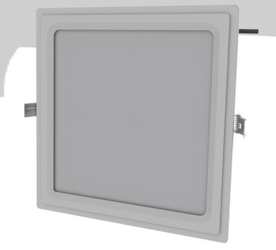 China Epistar Cold White Slim square LED Panel Light with Constant Current LED Driver Ra80 for sale