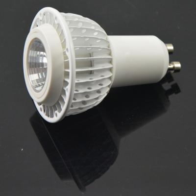 China 120V GU10 Indoor LED Spotlights , COB Epistar 5 Watt LED Bulb for sale