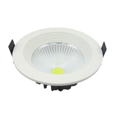 China Aluminum 1070 Housing Sharp COB Recessed LED Ceiling Lights 10W 6000K 800lm for sale