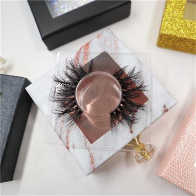 China Long Mink Eyelash 25mm Mink Eyelash Lashes Natural Wholesale Mink Lashes Custom Sellers Eyelash for sale