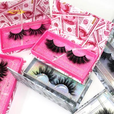 China wholesale custom cruelty free 3D mink eyelash supplier and paaging private label logo 25mm mink eyelashes for sale