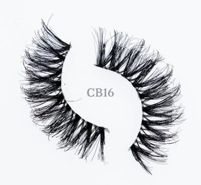 China Free Samples Own Brand Wholesale Natural 3D Mink Long Natural Custom Lashes Invisible Clear Vendor Strip Eyelashes for sale