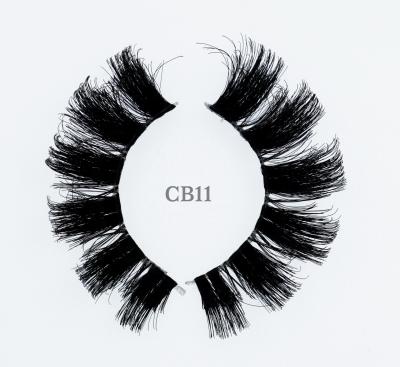 China Long Strip Lashes Natural Clear Silk Lashes Customized Logo Lash Vendor Silk Lashes Customized Boxes 3D Lashes for sale