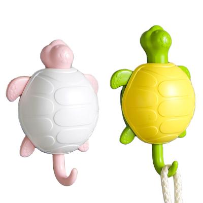 China Sustainable cute new product D914 kitchen funny bedroom bathroom plastic turtle hook for sale