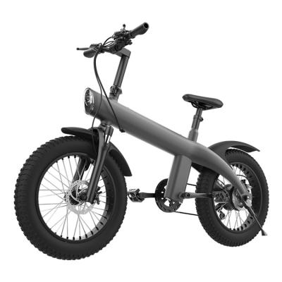 China Foldable Running Fast Speed ​​32km/h EU USA Off Road Post Ebike Folding Electric Bicycle Big Tire 20 Inch Mountain Bikes for sale