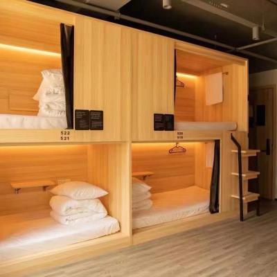 China Modern Affordable Multifunctional Apartment Bedroom With Loft Bed Bunk Bed for sale