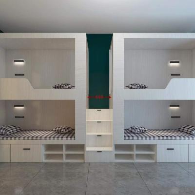 China Wholesale High Quality Modern School Double Bunk Student Apartment Bed for sale