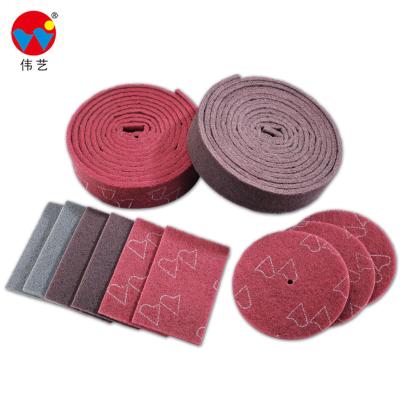 China Fine Stainless Steel Grit WY7447 Handpad With Multi Functional Hand Application Polishing And Auto Polishing On All Kind Of Metals for sale