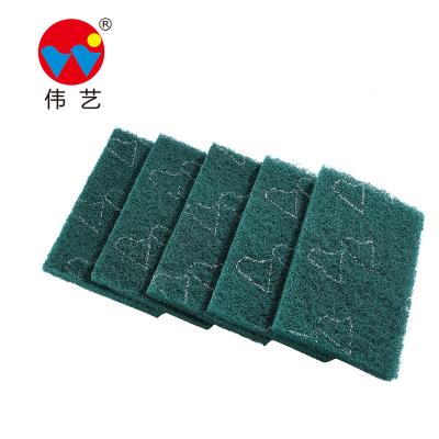 China To Finish Surface Pieces 6inch * 9inch Green Nylon Scrubbing Stainless Steel Work Pad for sale