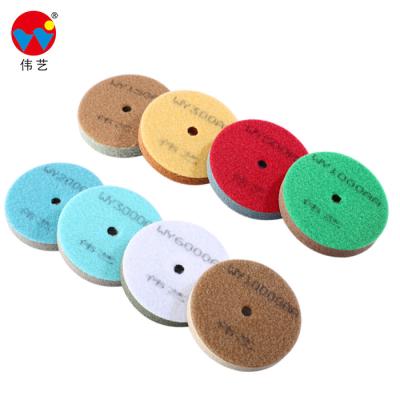 China High quality mirror finish grinding and polishing stone pad/disc for all kind of stone like marble/granite/artificial stone etc. for sale