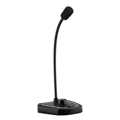 China Portable Gooseneck Microphone Connect Computer Conference Recording Condenser Microphone Desktop USB for sale