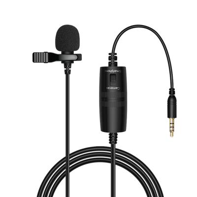 China Live Broadcast Wireless Camera Nomad Computer Microphone Lavalier Microphone Interview Cable Visual Microphone SLR Microphone for sale