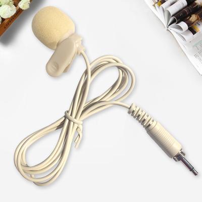 China High Quality Microphone 3.5mm Cable Lapel Computer Conference Microphone MIC Cable Clamp for sale