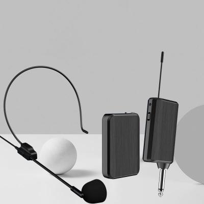 China Latest design 2 headset cardiod mini handheld wireless microphone new mini cardiod microphone for teachers for sale