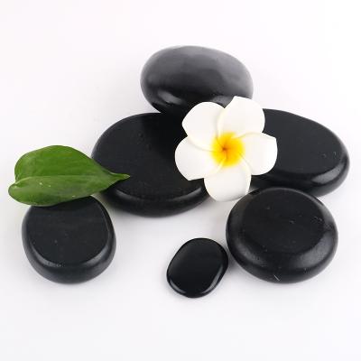 China Hot Stone Massage Natural Volcanic Stone Body Energy Massager Set Kit for sale