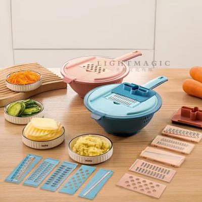 China Multi Functional Onion Veggie Dicer Mandoline Slicer Mandoline Accessories Mutifuction Cutter Quick Manual Vegetable Vegetable Cleaver for sale