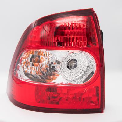 China 12v Chrome Tail Lamp Accessories With Red And White ZFT-302 Certification for sale