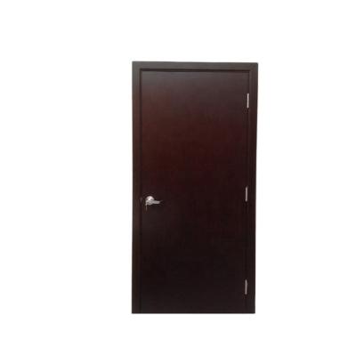 China Modern UL Listed 60 90 120 Min Steel Frame Sheet Wood Fire Rated Door For Commercial Use for sale