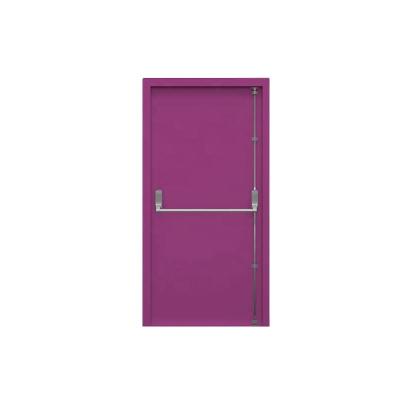 China Modern UL Fire Rated Steel Fire Proof Fire School Paint Finish Door for sale