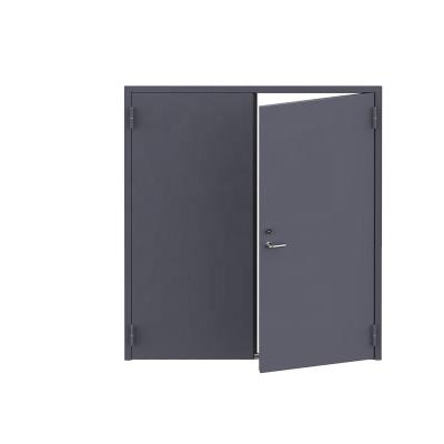 China Modern UL Listed Fire Proof Steel Door 30 Security Hotel Door 60 90 120min for sale