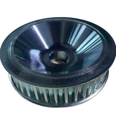 China Custom Transmission Parts Precision Steel Belt Pulleys With Keyway for sale