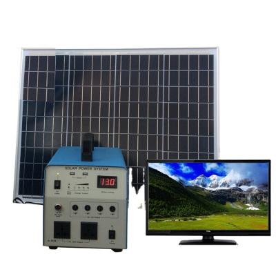 China buy 110/220V outlet off grid panel kit 300w portable solar power home solar power system small with AC220v inverter factory wholesale price for sale